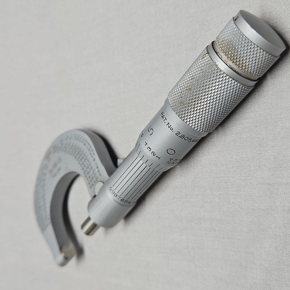 Lufkin No. 1661V 64ths Micrometer Machinist Tool - Picture 7 of 11